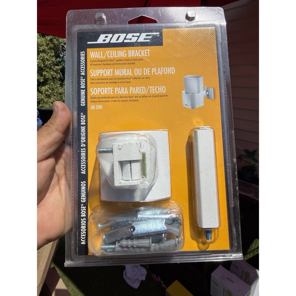 Genuine Bose UB-20W Wall Ceiling Speaker Mounting Bracket Kit White NEW